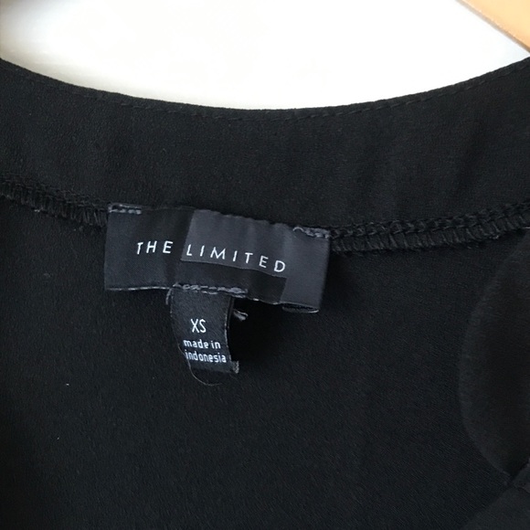 The Limited cream black striped sleeveless top - Picture 3 of 4